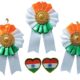 Indian Flag Badge Set – Lapel Pin Brooch (Pack of 5)