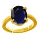 Neelam 4.25 Ratti 3.62 crt Stone Panchdhatu Adjustable Ring