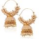 Fashion Jewellery Gold Plated Pearl Jhumka/Jhumki Earings