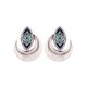 Evil Eyes Crescent Earrings for Women and Girls