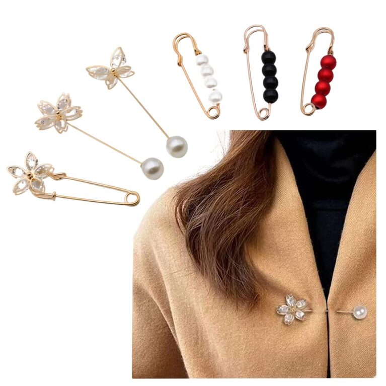 Brooch Pin, Neckline Safety Pin