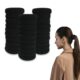 Black Elastic Hair Bands – Premium Ponytail Ties (DN01)