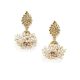 Antique Gold Tone Traditional Jhumki Earring For Women
