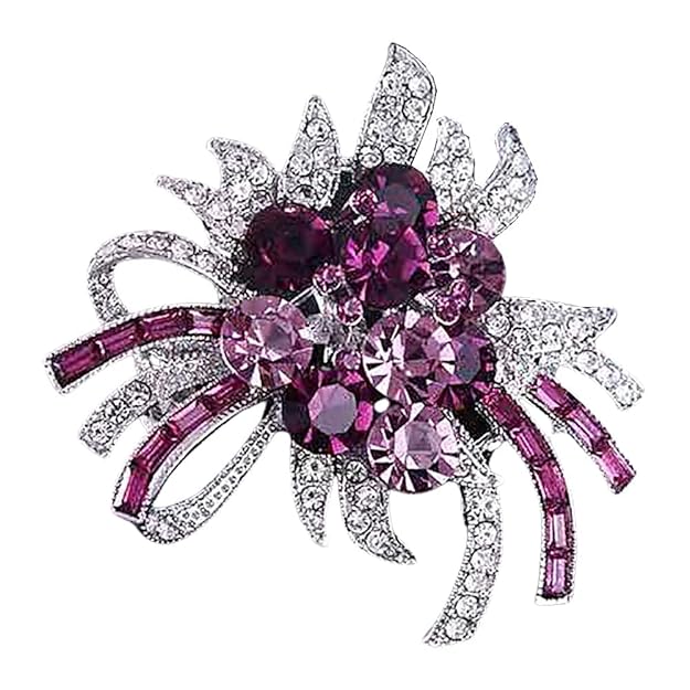 Brooch Pin Fashion Crystal Rhinestone Jewellery