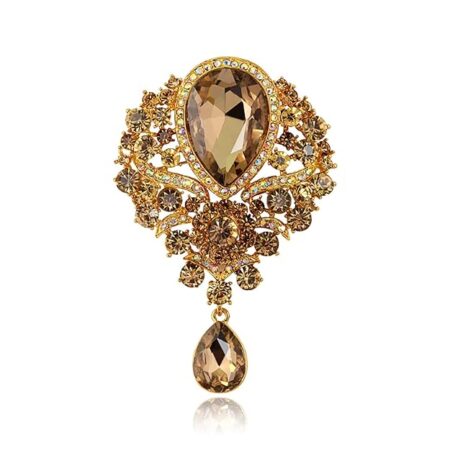 Brooch Pin Fashion Crystal Rhinestone Jewellery Pin