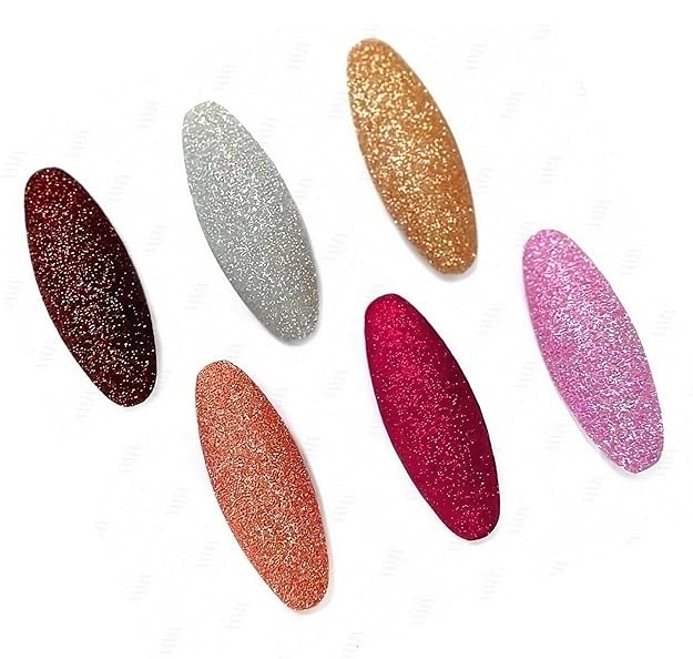 Multicolor Glitter Fancy Safety Saree Pins Waist Plates Pallu Brooch