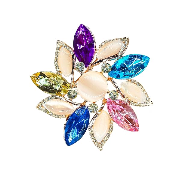 Brooch Pin Fashion Crystal Rhinestone