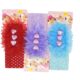 Crochet Flower Headbands – Multicolor Set for Baby Girls (Pack of 3)