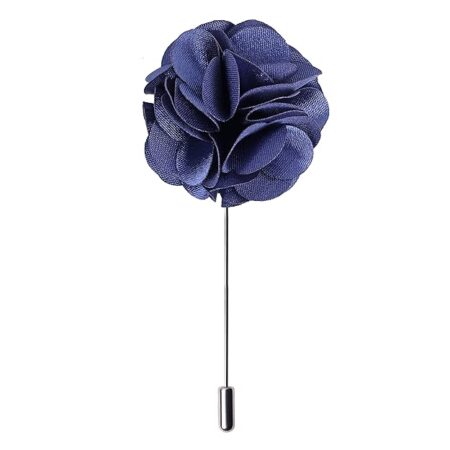 Ornamental Treat - Blue Colored Brooch/Lapel Pin for Men