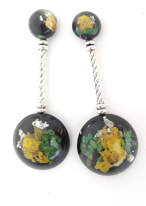 Artnaturale Handmade Resin Ear Cuff Earrings for Women