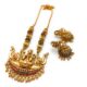 Necklace Set for Women with Earrings for Girls Stylish, Antique Lakshmi Mata Design, South Indian Jewellery set